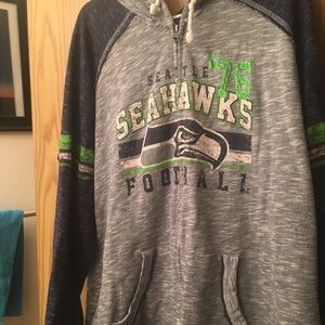 Seattle Seahawks Zip Up Hoodie